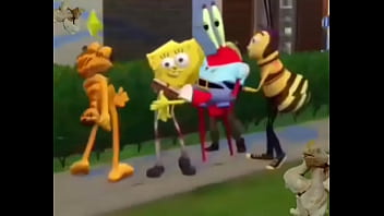 Zoccola eccitata che balla