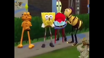 Zoccola eccitata che balla