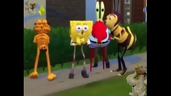 Zoccola eccitata che balla