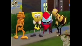 Zoccola eccitata che balla