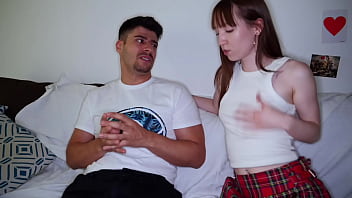 My bf couldn't get hard so i fucked my step bro