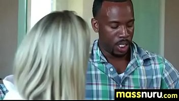 Japanese masseuse gives a full service massage 27