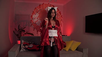 Filming a solo porn set of a japanese kitsune fox full bts video