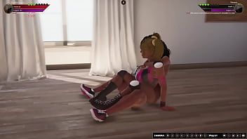 Frankie vs theresa nf3d lesbian sex battle apartment