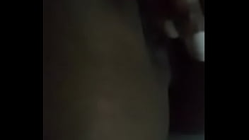 My girlfriend playing with her self