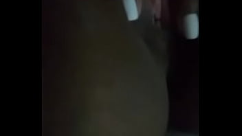 My girlfriend playing with her self