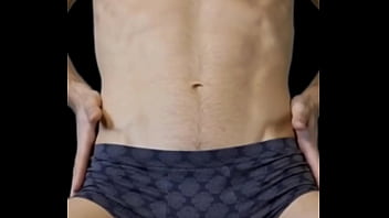 Ai stretching on stool in tight short shorts combined scenes of hot fit twink stud body types stretching and showing off