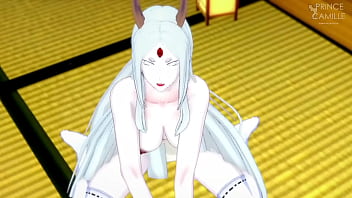 Kaguya is a slut who wants cock