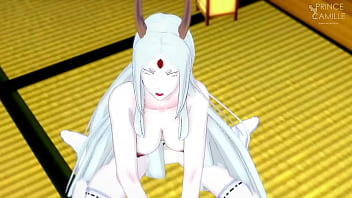 Kaguya is a slut who wants cock