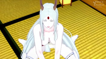 Kaguya is a slut who wants cock