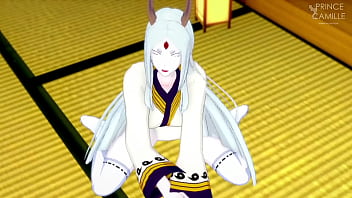 Kaguya is a slut who wants cock