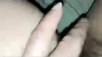 Wife rubs her tight pussy and squirts masturbating