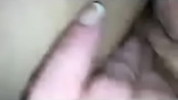 Wife rubs her tight pussy and squirts masturbating