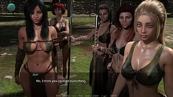 The lust city #18 short haired red head with big tits shows us around her jungle