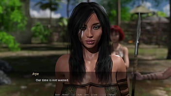 The lust city #18 short haired red head with big tits shows us around her jungle