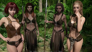 The lust city #18 short haired red head with big tits shows us around her jungle