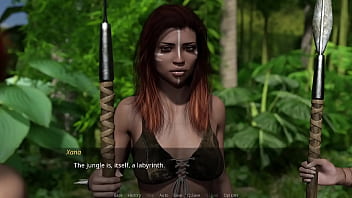 The lust city #18 short haired red head with big tits shows us around her jungle