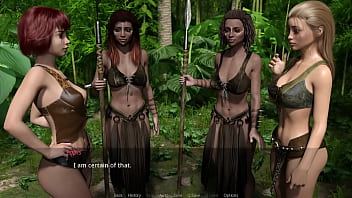 The lust city #18 short haired red head with big tits shows us around her jungle