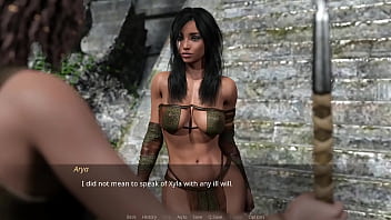 The lust city #18 short haired red head with big tits shows us around her jungle