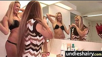 Her sweet undies hairy twat 8