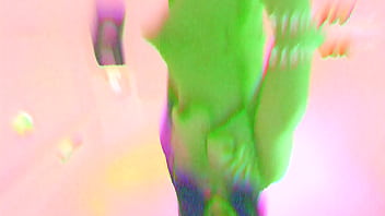 Hot brunette performs the sexiest striptease and lapdance with a happy ending