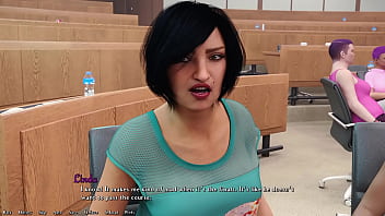 Being a dik #73 the busty hot cheating milf teacher with short hair passes the entire class of gender studies