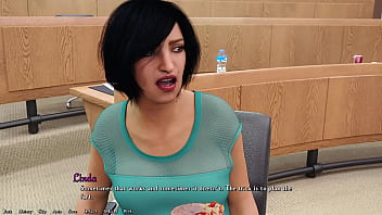 Being a dik #73 the busty hot cheating milf teacher with short hair passes the entire class of gender studies