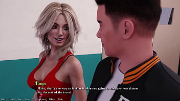 Being a dik #73 the busty hot cheating milf teacher with short hair passes the entire class of gender studies