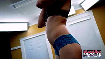 Busty pink haired trinity and skinny blonde jackie deepthroat a cock