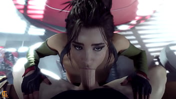 Panam treats you well with her mouth