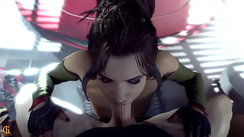 Panam treats you well with her mouth