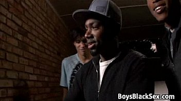 Blacks On Boys Gay Bareback Interracial Fuck Scene 06 thumbnail
