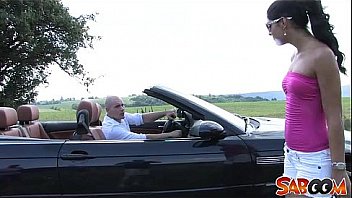 Hitchhiking to ride a cock