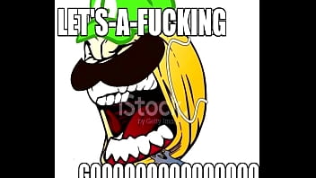 Mario brothers luigi is happy to peg