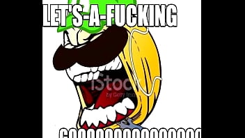 Mario brothers luigi is happy to peg