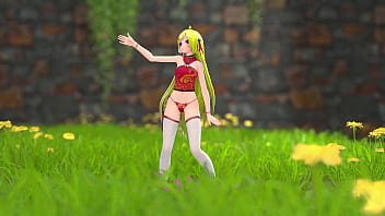 Chinese girl m22 hentai undress dancing strip mmd 3d blonde hair clip