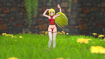 Chinese girl m22 hentai undress dancing strip mmd 3d blonde hair clip
