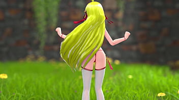 Chinese girl m22 hentai undress dancing strip mmd 3d blonde hair clip