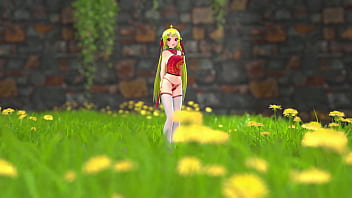 Chinese girl m22 hentai undress dancing strip mmd 3d blonde hair clip