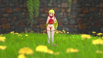 Chinese girl m22 hentai undress dancing strip mmd 3d blonde hair clip