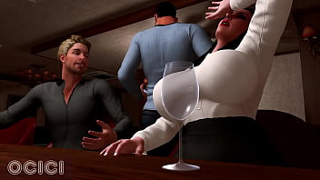 Big Breasted Milf In Lingerie Fucks Her Coworker While Her Husband Is At The Bar 3d Hentai Ocici thumbnail