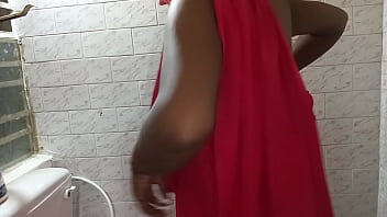 Tantrik mata fingering in toilet and her stepson drilled her pusssy to satisfied her