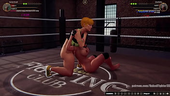 Karen vs charlotte nf3d female kinky combat ring battle