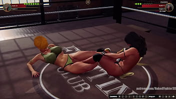 Karen vs charlotte nf3d female kinky combat ring battle