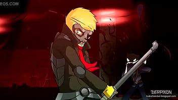 Парень наказал девушку