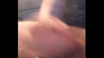 Cumming in the bathroom