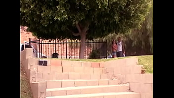 Horny cutie moans as a huge pole penetrates her tight wet pussy