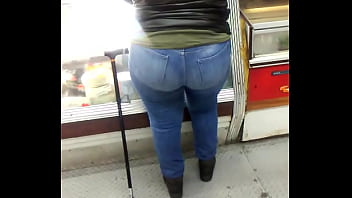 Juicy Black Butt In The Store thumbnail