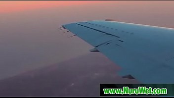 Busty masseuse gives nuru massage 16