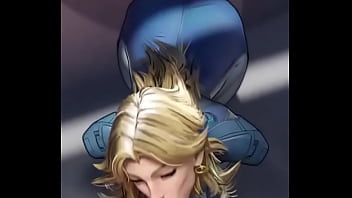 Invisible woman blowjob